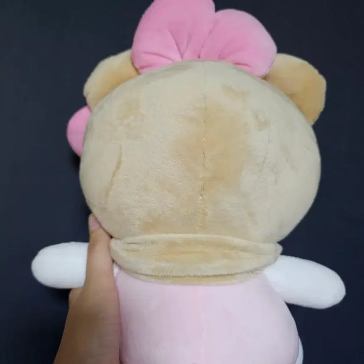 [BUNJANG] Sanrio Hello Kitty Teddy Bear Plush / 산리오 헬로키티 곰돌이 인형