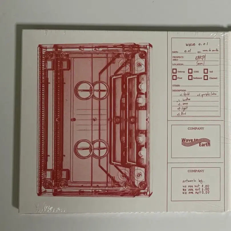 [BUNJANG] Wavetoearth 0.01 CD / Wavetoearth 0.01 씨디