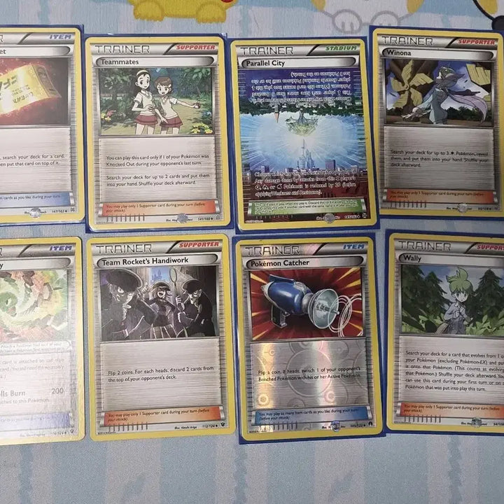 [BUNJANG] North American 2015-2016 Trainer Card 8-Card Bundle Set / 북미 15-16 트레이너카드 8종 잉괄
