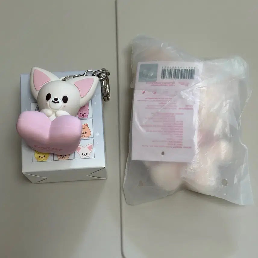 [BUNJANG] Stray Kids I.N. Foxy 10cm Plush Clicker Bundle Set / 원가이하 일괄) 스트레이키즈 스키즈 아이엔 폭시니 팬미팅 10cm 클리커