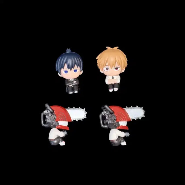 [BUNJANG] Chainsaw Man Machi Bouke Denji Aki Gacha Figure Bundle Set / [일괄] 체인소맨 마치보우케 덴지 아키 가챠 피규어