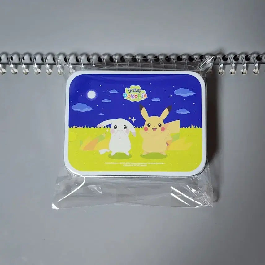 [BUNJANG] Pocopia Sticker Tin Case - Pikachu Palechu / 포코피아 조각스티커 틴케이스 - 피카츄 창백카츄