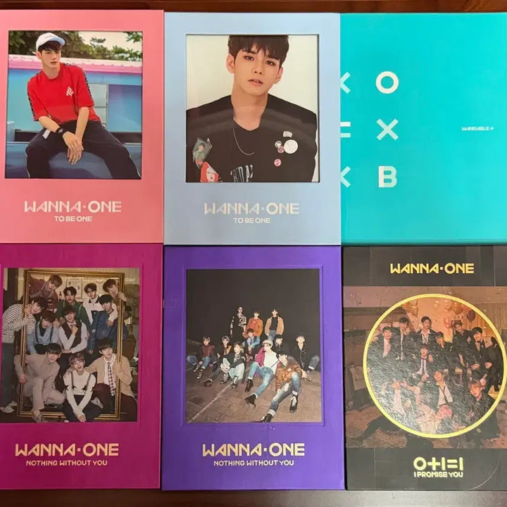 [BUNJANG] Wanna One Ong Seong Wu Album Bundle Set / 워너원 앨범 일괄 옹성우