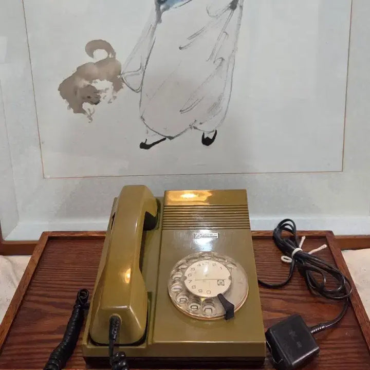 [BUNJANG] Goldstar 1980s Rotary Dial Telephone / 근대사  / 80년대 금성 다이알전화기