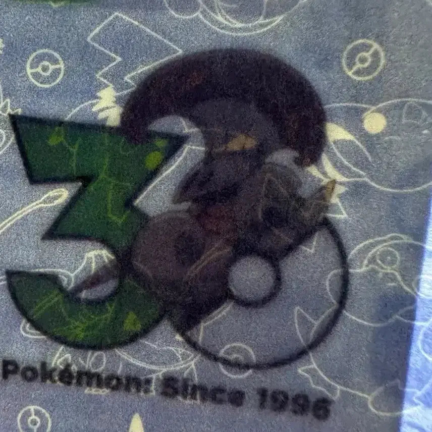 [BUNJANG] Pokemon 30th Anniversary "Tti-bu-ssil" Stickers - Schubargo Edition / [미개봉 새상품] 포켓몬 30주년 띠부씰 스티커  슈바르고 30주년