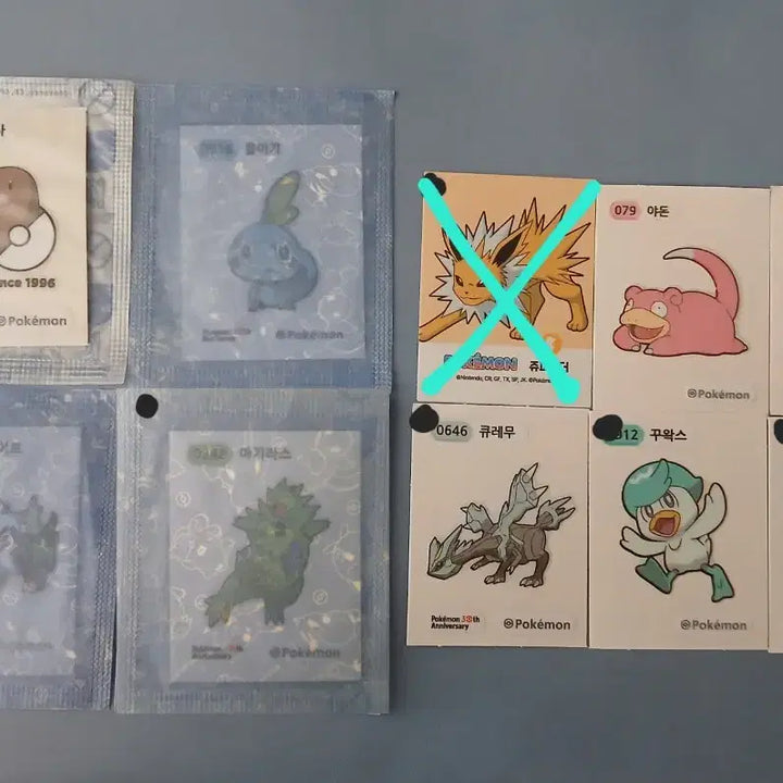 [BUNJANG] Pokemon 30th Anniversary Sticker Collection / 포켓몬 30주년 피카츄, 브이젤, 파라블레이즈, 마자용, 차곡차곡, 디그다, 울머기, 창파나이트, 마기라스, 야돈, 고라파덕, 큐레무,꾸왁스,냐옹 띠부씰 스티커