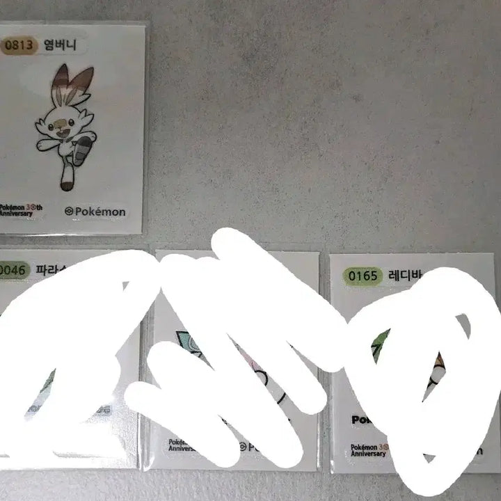 [BUNJANG] Pokemon 30th Anniversary Artwork Sticker Collection / 포켓몬 30주년 아트워크 띠부씰 판매 및 교환
