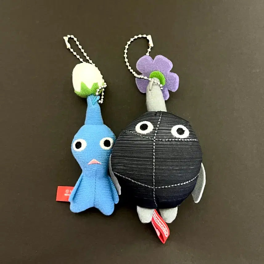 [BUNJANG] Nintendo Store Pikmin Plush Toy (Blue &amp; Rock) / 닌텐도 스토어 닌텐도샵 정품 피크민 파랑 바위 피크민 인형 누이 가챠 굿즈