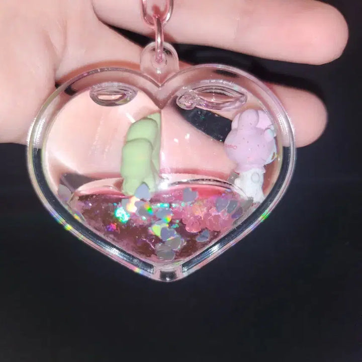 [BUNJANG] My Melody Water Globe Keyring / 마이멜로디 워터볼 키링