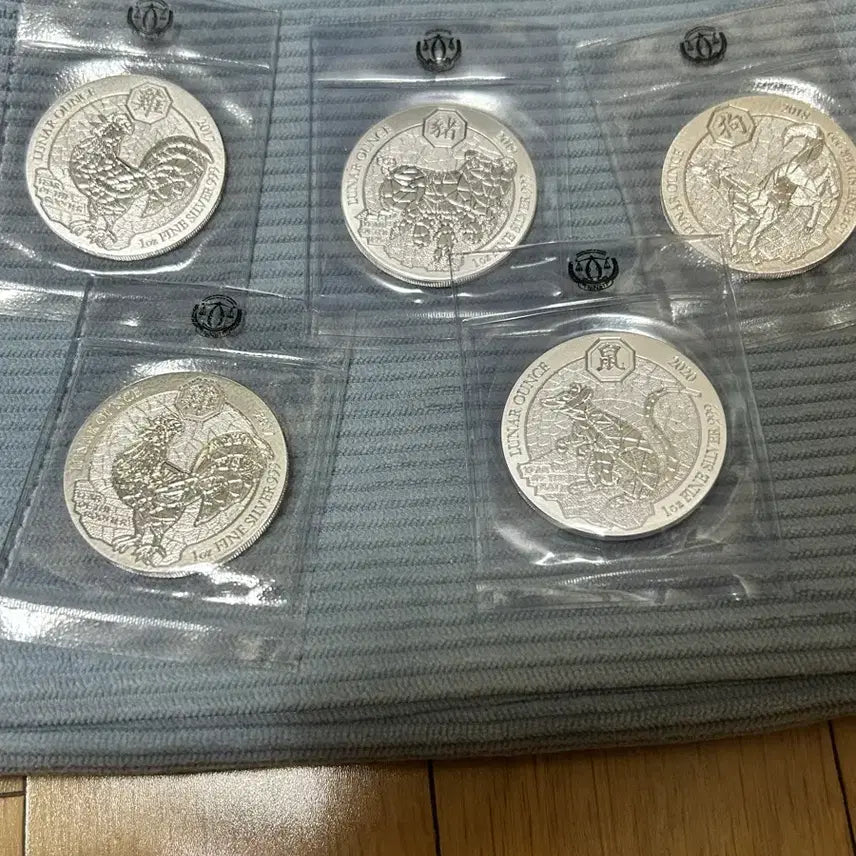 [BUNJANG] 1 oz Silver Coin Bundle Set / 은화 1온스 실버 silver