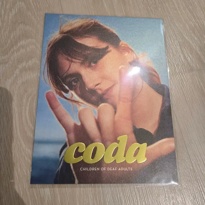 [BUNJANG] LOTTE Cinema CODEA Hwang Jung-min Art Card / 코다 롯데시네마 시그니처 아트카드 art card 굿즈특전 황정민