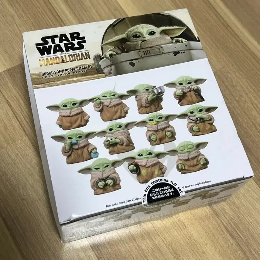 [BUNJANG] Grogu Sofubi Figure (11 Pieces) - Sealed - Full Box / 현물) 그로구 소프비 피규어 미개봉 11개 풀박스