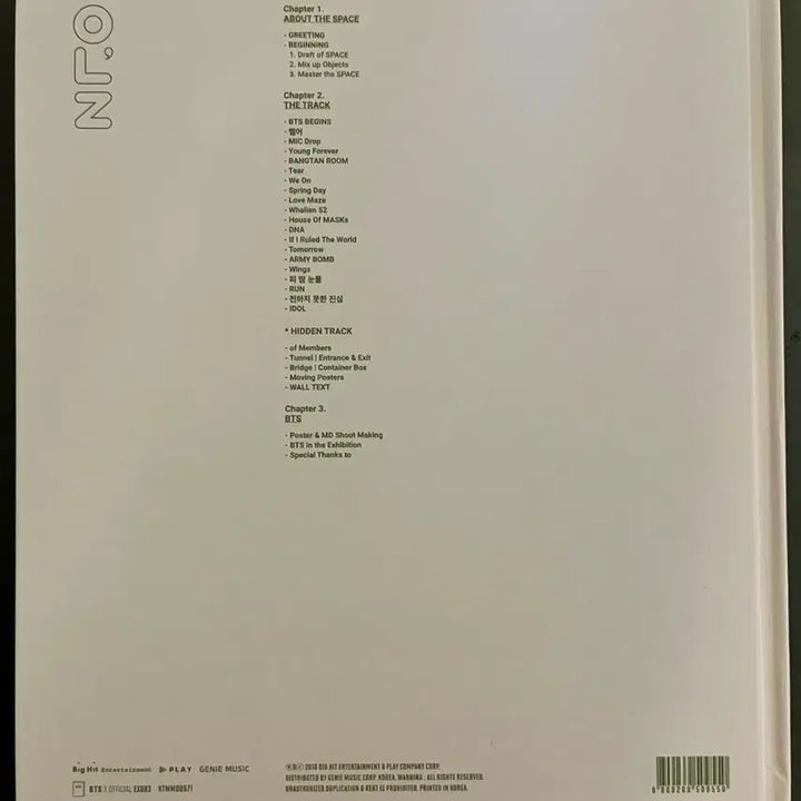 [BUNJANG] BTS 2018 Official Exhibition Photobook / Bts 2018 오늘 전시회 도록 화보집 포토북