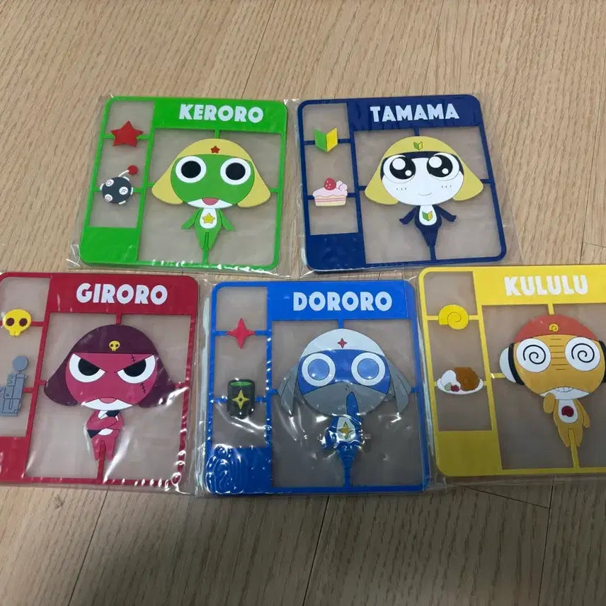 [BUNJANG] Keroro Platoon Coaster Gacha / 케로로 코스터 가챠