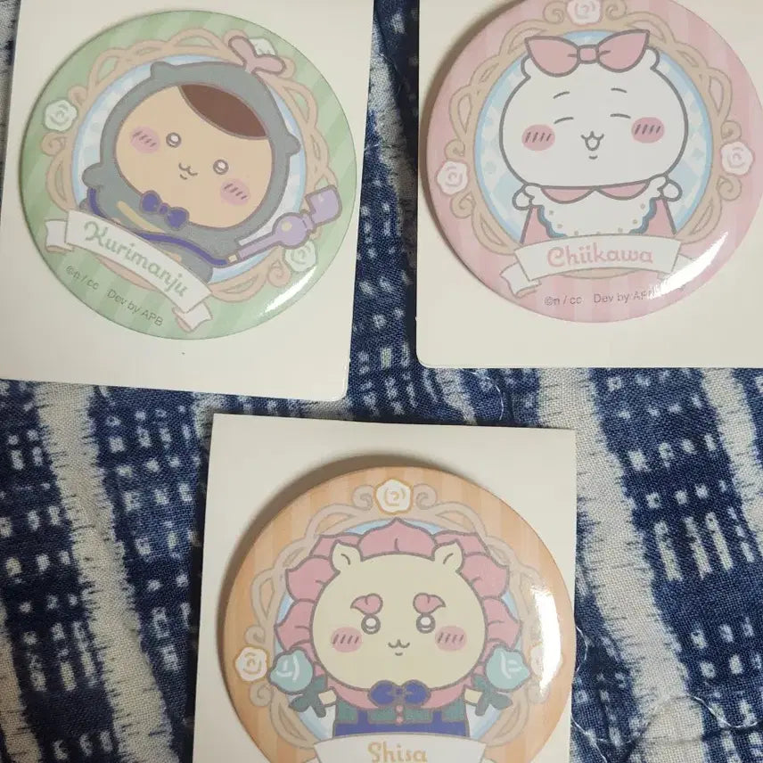 [BUNJANG] Cheekawa Pocket Alice Can Badge / 치이카와 포켓 앨리스 캔뱃지 시사