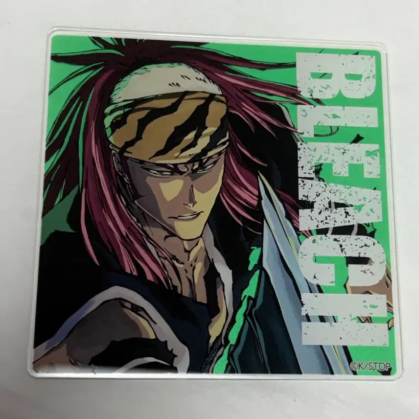 [BUNJANG] Bleach Renji Abarai Acrylic Coaster / 블리치 아바라이 렌지 아크릴 코스터