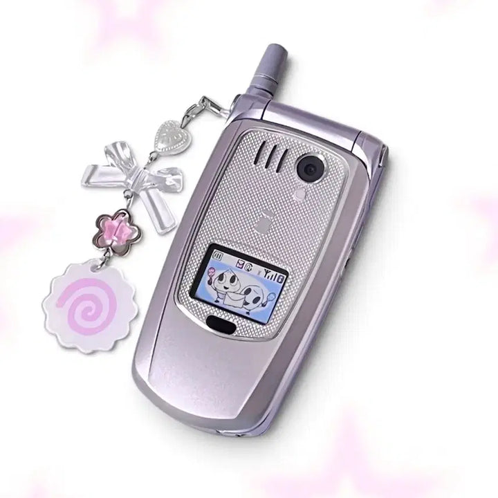 [BUNJANG] Docomo Lenticular Mockup Phone (Y2K Style) / [반자동] 렌티큘러 목업폰 도코모 모형폰 일본 폴더폰 핸드폰 휴대폰 갸루폰 y2k docomo