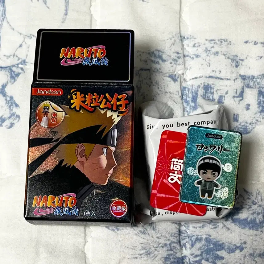 [BUNJANG] Naruto Rock Lee Rice Ball Figure (Unsealed) / [미개봉] 나루토 쌀알 피규어 록리