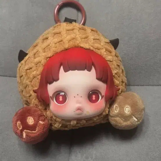 [BUNJANG] Pop Mart Skullpanda "Look For Me!" Series Earphone Case - Peanut / (정품 새상품) 팝마트 스컬판다 날 찾아봐! 시리즈 이어폰 백 - 땅콩