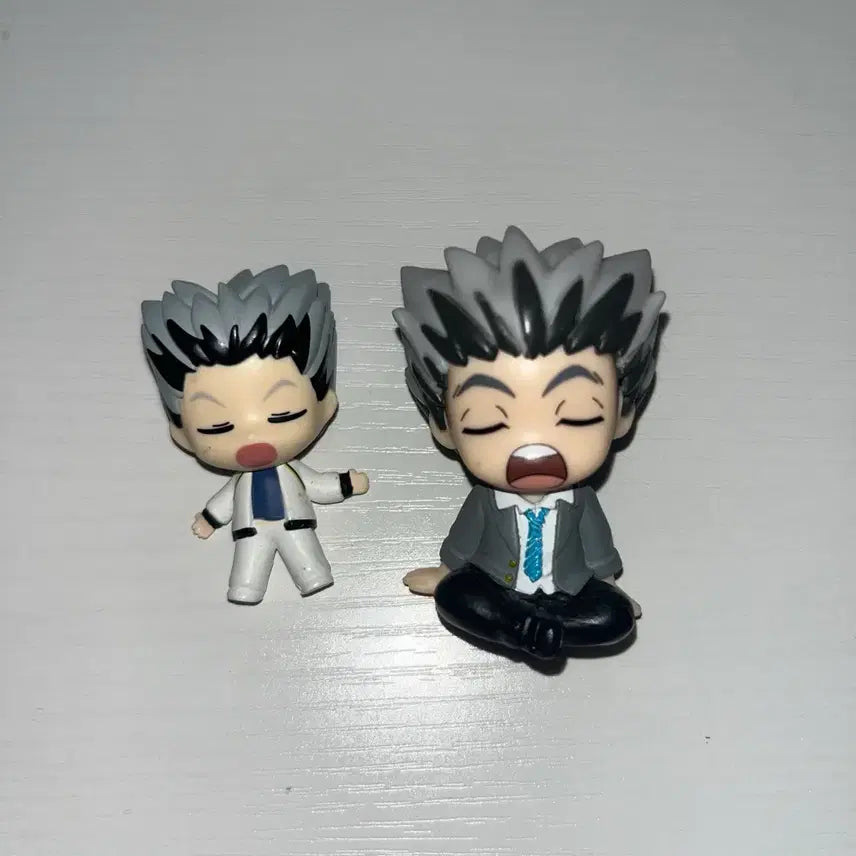 [BUNJANG] Haikyuu Bokuto Shoulder Push Sleeping Figure Set / 하이큐 보쿠토 어깨쿵  잠자는대열 네무라세타이 가챠 양도 판매