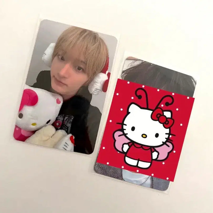 [BUNJANG] Hello Kitty Star River Lucky Draw Photocard / 킥플립 동화 헬로 키티 스타리버 미공포 양도 판매