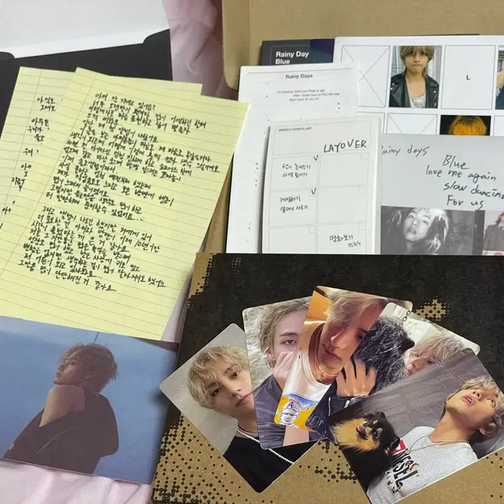 [BUNJANG] BTS V Layover Signed Album / 비매) bts 뷔 LAYOVER 싸인앨범