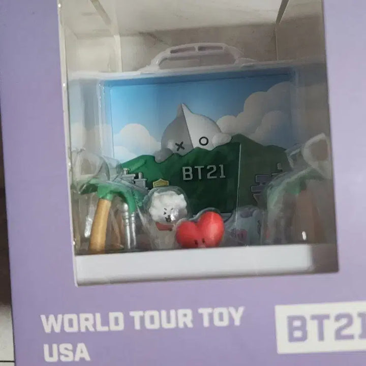 [BUNJANG] BT21 World Tour Poly Pocket Toy / BT21 월드 투어 토이 방탄소년단 폴리포켓