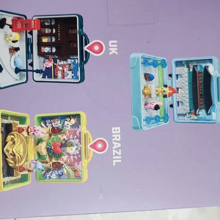 [BUNJANG] BT21 World Tour Poly Pocket Toy / BT21 월드 투어 토이 방탄소년단 폴리포켓
