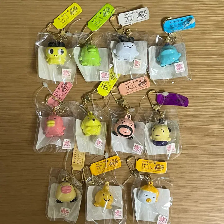 [BUNJANG] Bandai Tamagotchi Classic Bell Keychain Set / (풀셋) 다마고치 고전 방울 키링 11종