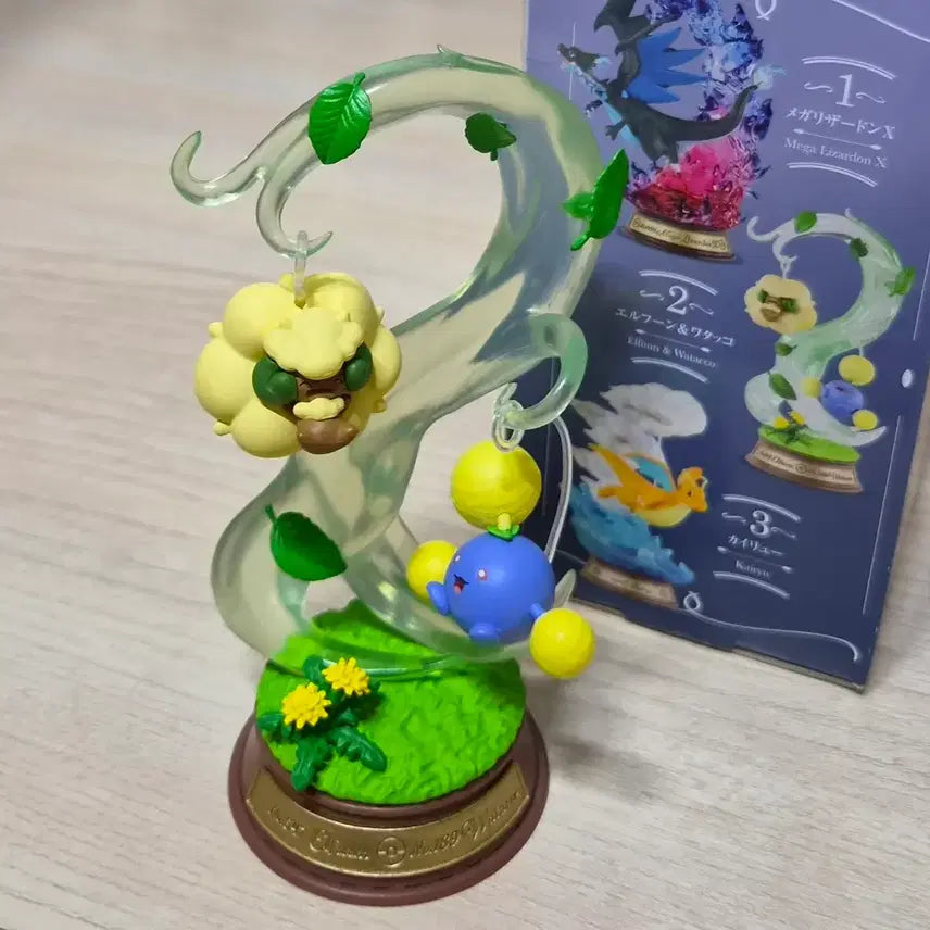 [BUNJANG] Pokemon Swing Vignette Elfeng &amp; Somchuko Re-Ment Figure / 포켓몬 스윙비네트 엘풍&amp;솜솜코 리멘트 피규어