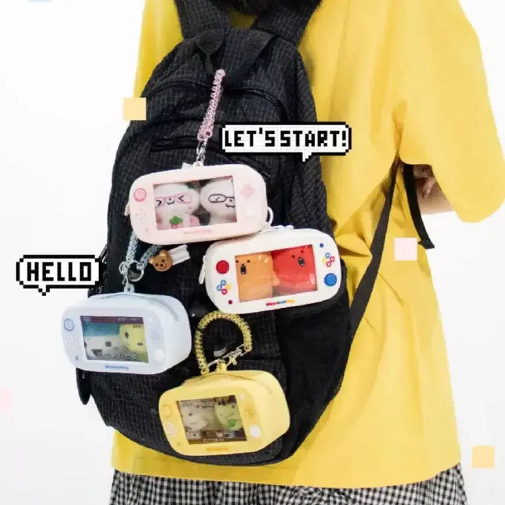 [BUNJANG] 5cm Doll Game Console Pouch Keychain / 5cm 인형 솜 누이 옷장 게임기 파우치 키링 판매합니다