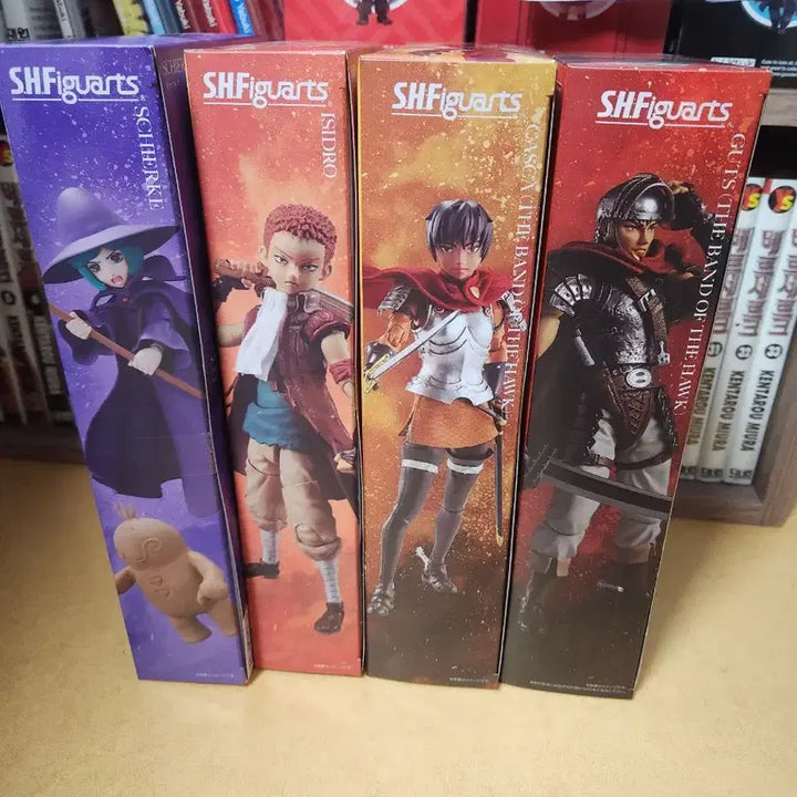 [BUNJANG] SHFiguarts Berserk 4종 Figure Set (Sealed) / SHFiguarts 베르세르크 피규어 4종 미개봉 택포 30만