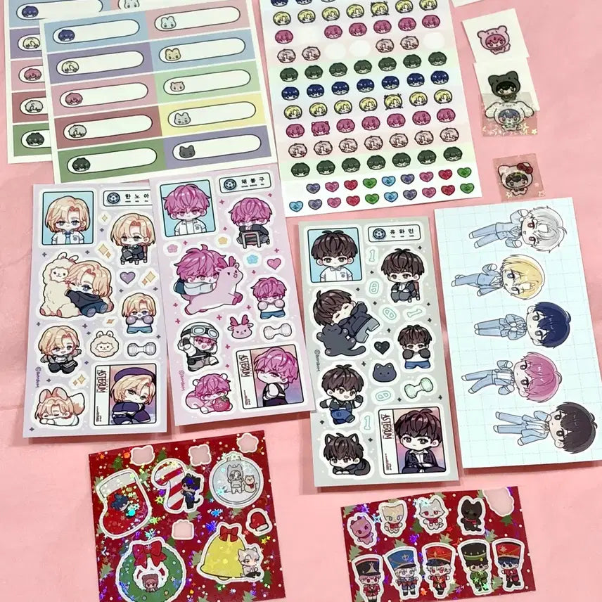 [BUNJANG] PLAVE Unofficial Sticker Set / 플레이브 비공식 스티커 모음