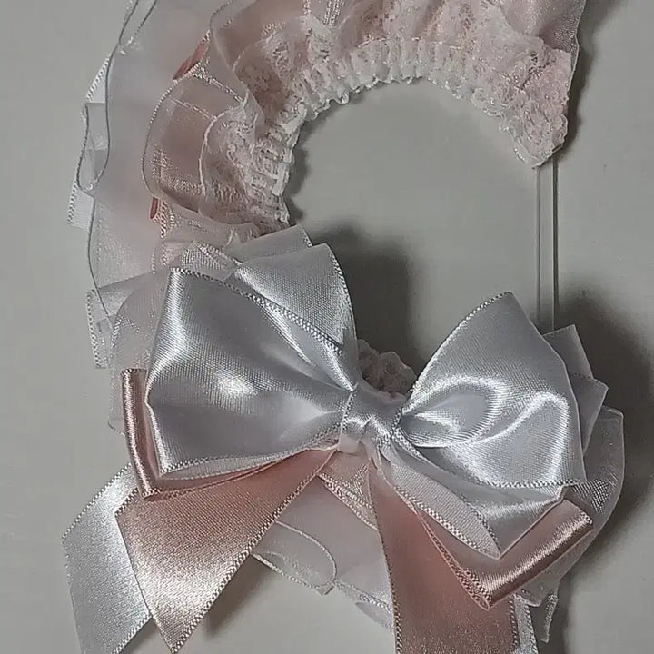 [BUNJANG] Ribbon Lace Heart Card Holder / 리본 레이스 하트 탑로더 판매