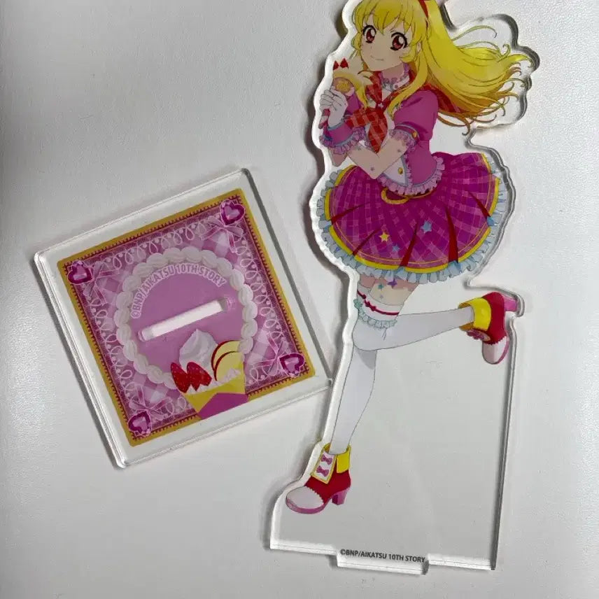 [BUNJANG] Aikatsu! Ichigo Aoi Ringo Acrylic Stand / 아이카츠 아이엠스타 라임 이치고 퐁퐁크레페 아크릴 스탠드
