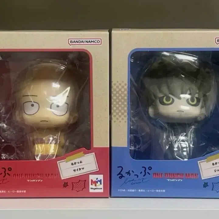 [BUNJANG] Lookup One-Punch Man Saitama &amp; Genos Figure Bundle Set / 룩업 피규어 원펀맨 사이타마, 제노스