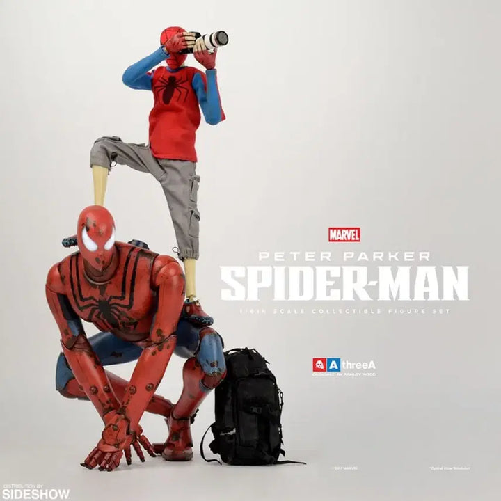 [BUNJANG] 3A Peter Parker &amp; Spider-Man 1/6 Scale Figure Set / 3A 피터파커 &amp; 스파이더맨 1/6 스케일