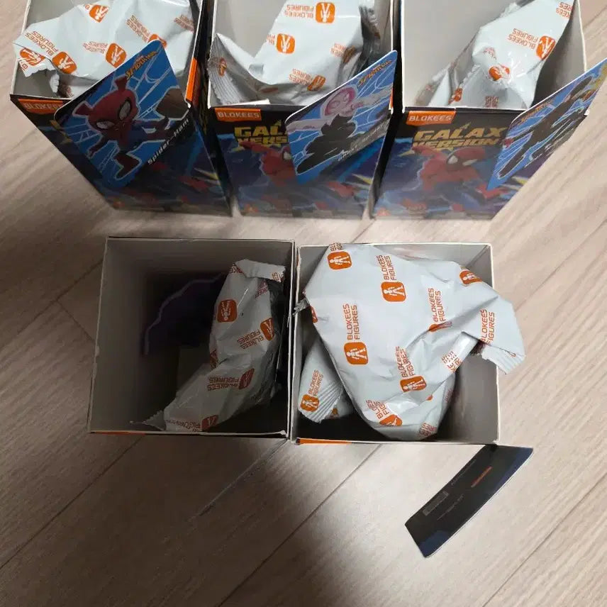 [BUNJANG] Blo Kis Marvel Heroes Galaxy Figure 5종 Bundle Set / 일괄)블로키스 마블 히어로즈 갤럭시 피규어 5종