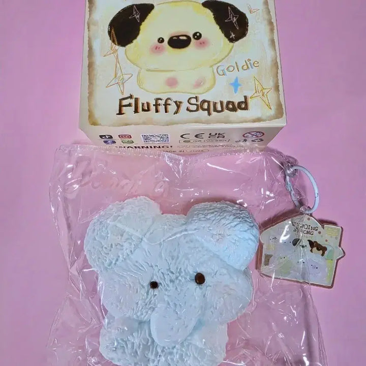 [BUNJANG] Fluffy Squad Toy / 웬칭)wenqing 새상품 ^ 코끼리