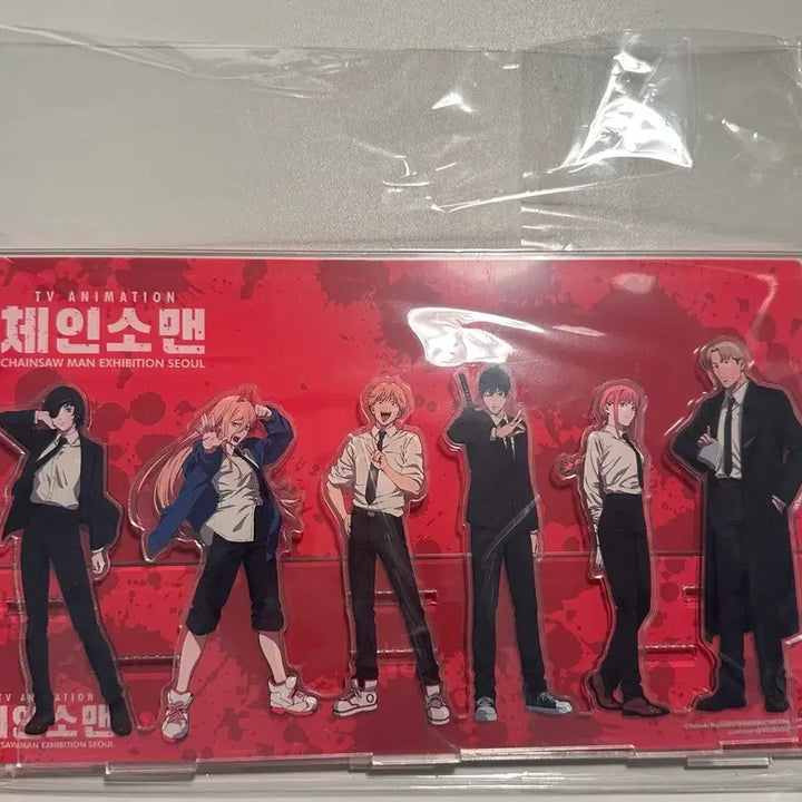 [BUNJANG] Chainsaw Man Group Acrylic Stand / 체인소맨 단체 아크릴 스탠드