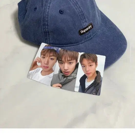 [BUNJANG] Park Jihoon Superdry Photocard Set (Sealed) / 박지훈 슈퍼드라이 포카 3장세트(미개봉)