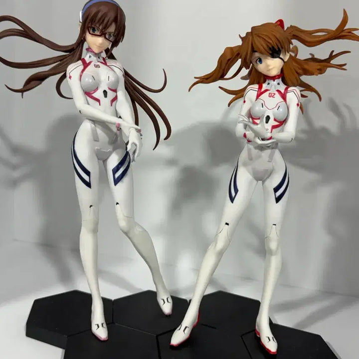 [BUNJANG] Neon Genesis Evangelion Asuka &amp; Mari Bundle Set Figures / (일괄가) 신세기 에반게리온 아스카 마리 피규어 일괄판매