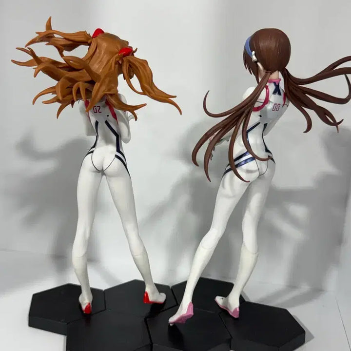 [BUNJANG] Neon Genesis Evangelion Asuka &amp; Mari Bundle Set Figures / (일괄가) 신세기 에반게리온 아스카 마리 피규어 일괄판매