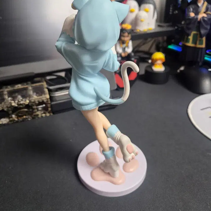 [BUNJANG] Rem Cat Costume Figure / 렘 피규어 고양이 코스튬 판매합니다.