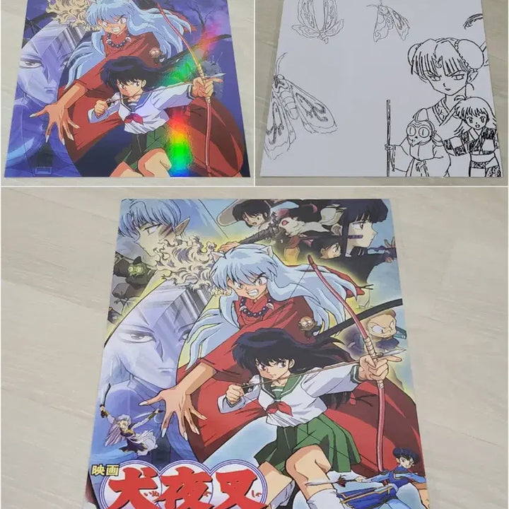 [BUNJANG] Inuyasha 2 Poster Set / [전용박스 안전포장] 이누야샤 포스터 2종 세트
