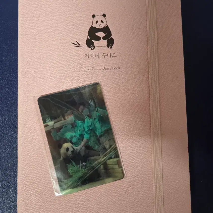[BUNJANG] Fu Bao Diary + Lenticular Photocard / 기억해 푸바오 다이어리+렌티큘러 포카
