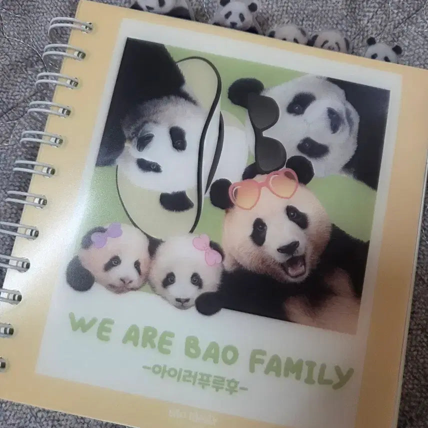 [BUNJANG] Bao Family Notebook / 바오패밀리 노트