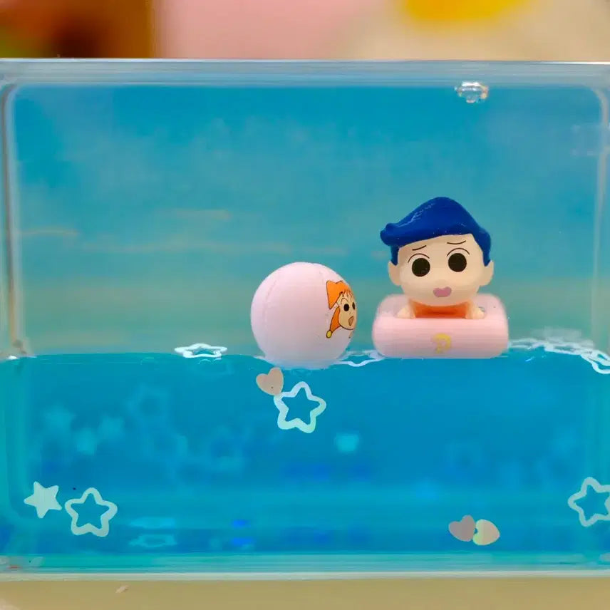 [BUNJANG] Crayon Shin-chan Water Magnet Cheolsu (Opened) / 짱구 워터 마그넷 (철수)