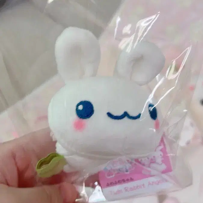 [BUNJANG] San-X Twin Rabbit Angel Charm / 산엑스 트윈래빗엔젤 키링