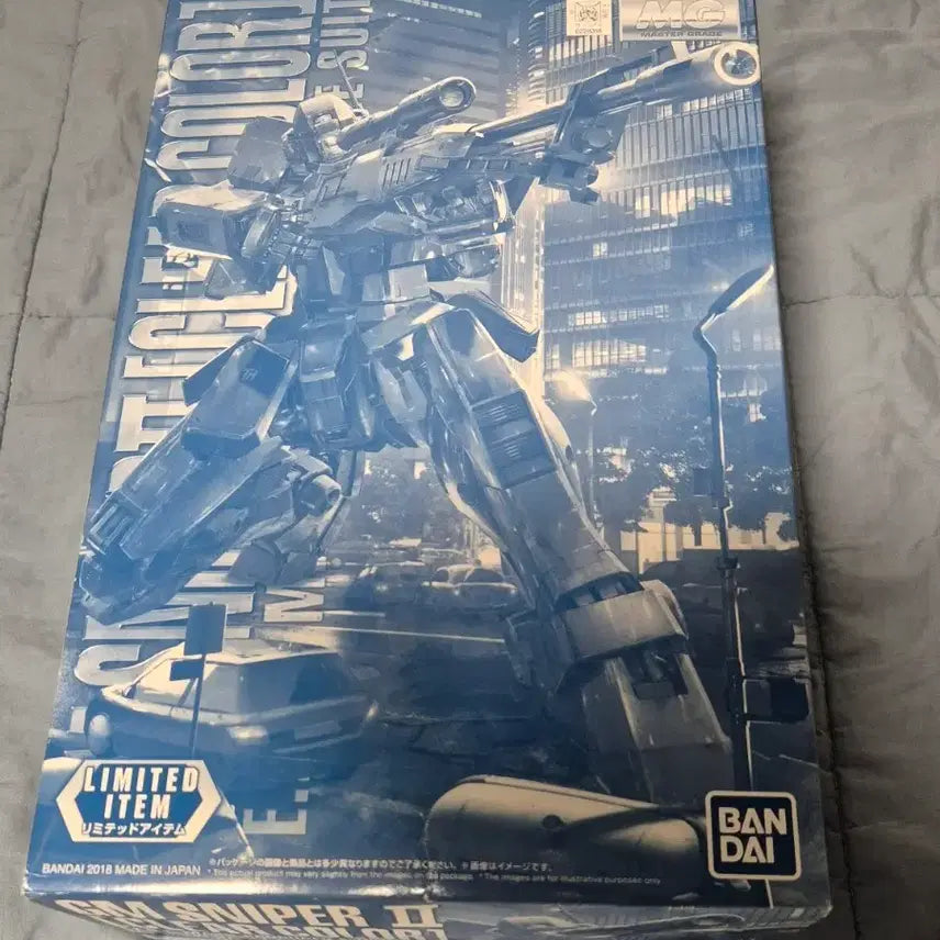 [BUNJANG] MG GM Sniper II Clear Ver. Model Kit / mg 짐스나이퍼2 클리어